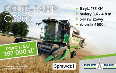 PROMOCJA NA KOMBAJN 175 KM! Tylko teraz!