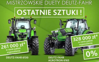 MISTRZOWSKIE DUETY DEUTZ-FAHR AGROKID I AGROPLUS